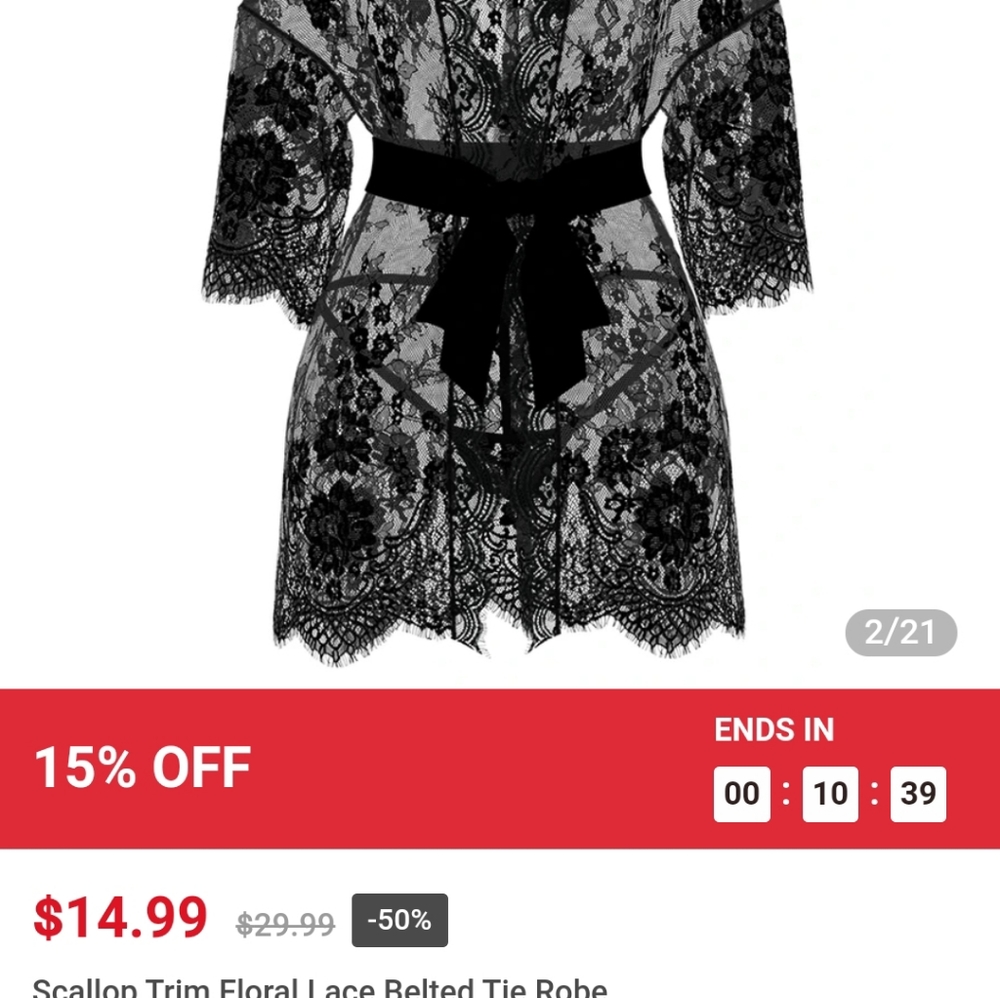 Lace Robe